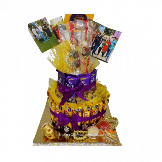 Raksha Bandhan Chocolate Hamper online delivery in Noida, Delhi, NCR, Gurgaon