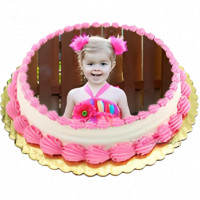 Bewitching Strawberry Photo Cake online delivery in Noida, Delhi, NCR,
                    Gurgaon