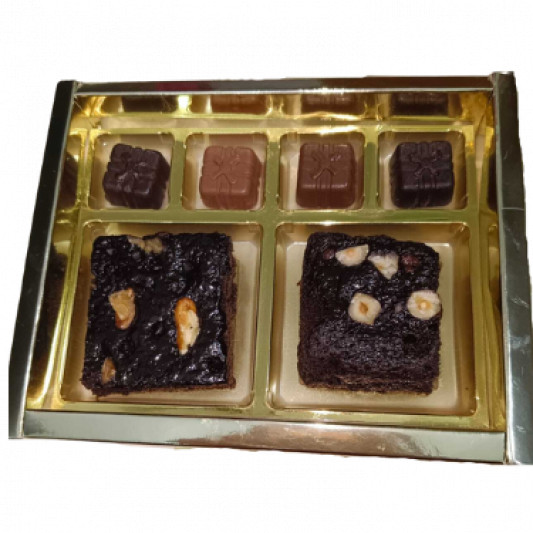 Hamper of Chocolate and Brownie online delivery in Noida, Delhi, NCR, Gurgaon