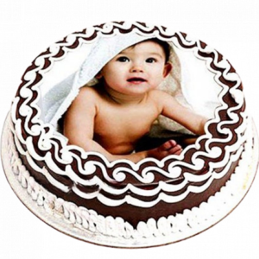 Amore Chocolate Photo Cake online delivery in Noida, Delhi, NCR, Gurgaon