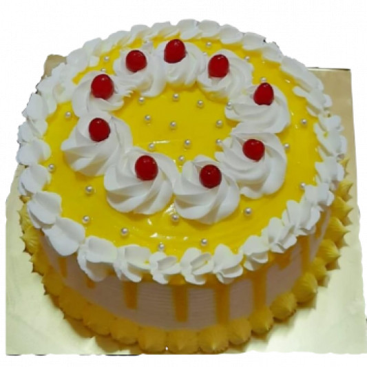 Simple Pineapple Cake  online delivery in Noida, Delhi, NCR, Gurgaon