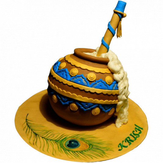 Matki Shaped Cake online delivery in Noida, Delhi, NCR, Gurgaon