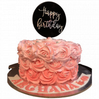 Rosette Birthday Cake online delivery in Noida, Delhi, NCR,
                    Gurgaon