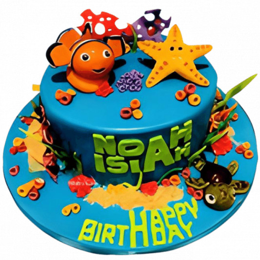 Nemo Fondant Cake online delivery in Noida, Delhi, NCR, Gurgaon