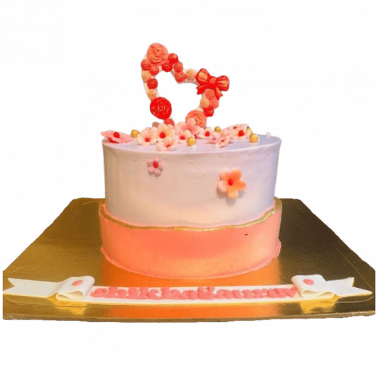 Fault Line Anniversary Cake online delivery in Noida, Delhi, NCR, Gurgaon