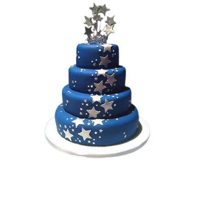 Love Star Cake - 4 Tier Cake online delivery in Noida, Delhi, NCR,
                    Gurgaon