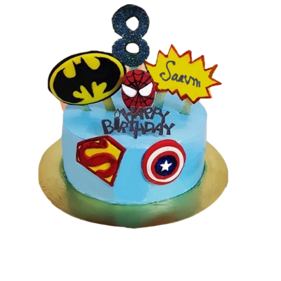 Super Hero Cake online delivery in Noida, Delhi, NCR,
                    Gurgaon
