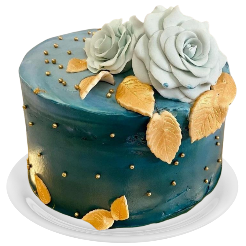 Fondant Rose Cake online delivery in Noida, Delhi, NCR, Gurgaon