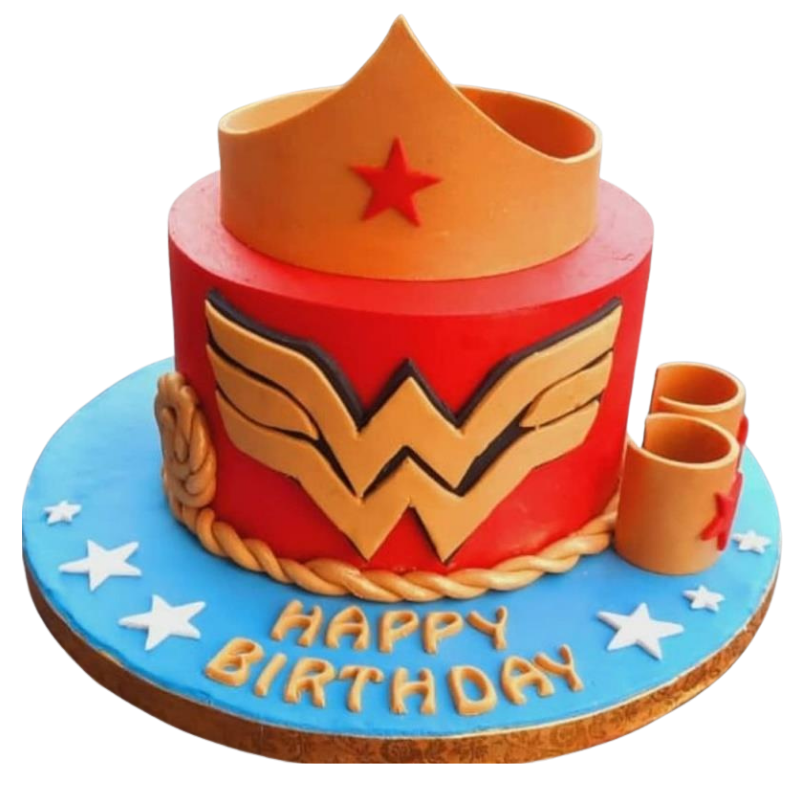 Wonder Woman Cake online delivery in Noida, Delhi, NCR,
                    Gurgaon
