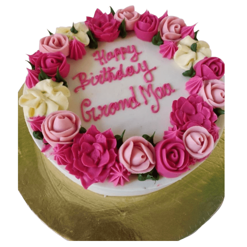 Floral Designer Birthday Cake online delivery in Noida, Delhi, NCR, Gurgaon