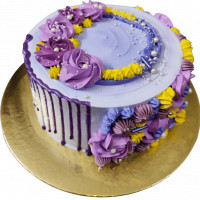 Beautiful Floral Decorated Cake online delivery in Noida, Delhi, NCR,
                    Gurgaon