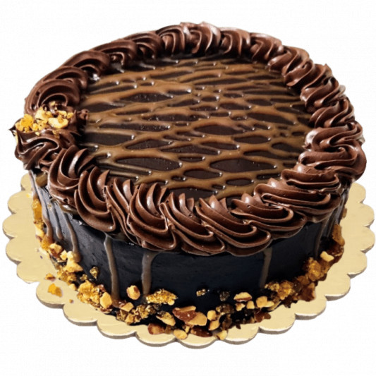 Chocolate and Salted Caramel Cake online delivery in Noida, Delhi, NCR, Gurgaon