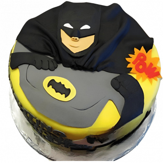 Batman Birthday Cake 