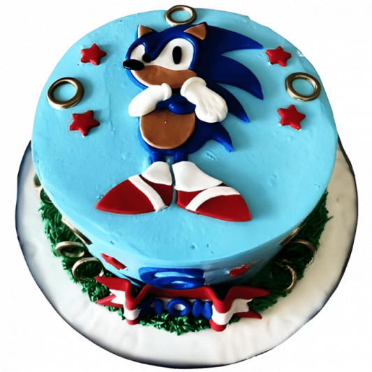 Sonic Birthday Cake online delivery in Noida, Delhi, NCR, Gurgaon