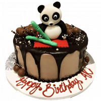  Panda Chocolate Birthday Cake online delivery in Noida, Delhi, NCR,
                    Gurgaon