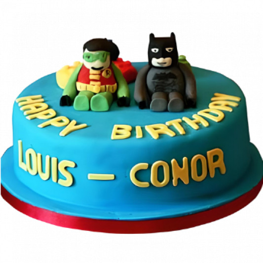 Batman And Friend Cake online delivery in Noida, Delhi, NCR, Gurgaon