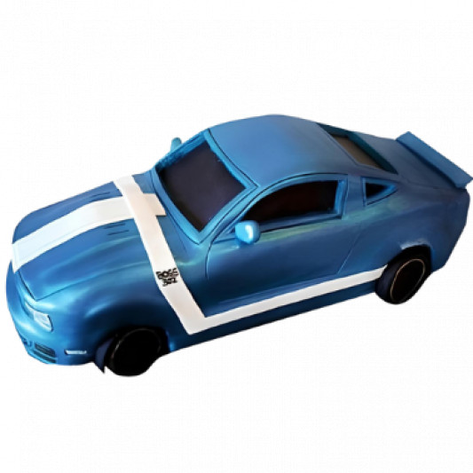  Blue Luxury Car Cake online delivery in Noida, Delhi, NCR, Gurgaon