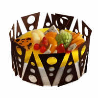 Chips and Fruits Cake online delivery in Noida, Delhi, NCR,
                    Gurgaon