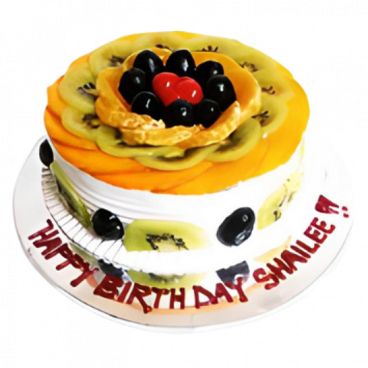 Soft Fruits Creamy Cake online delivery in Noida, Delhi, NCR, Gurgaon