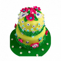 Blooming cake online delivery in Noida, Delhi, NCR,
                    Gurgaon