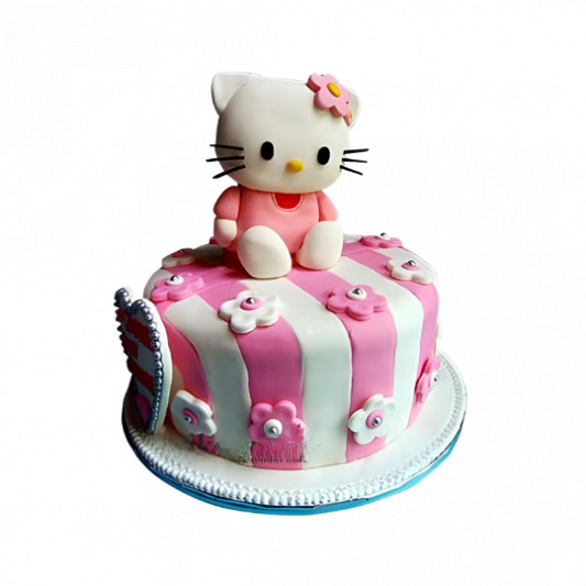Baby Pink Kitten Cake online delivery in Noida, Delhi, NCR, Gurgaon