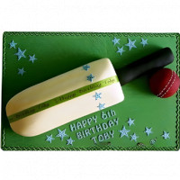 Cricket Bat and Ball Cake online delivery in Noida, Delhi, NCR,
                    Gurgaon