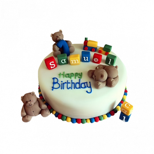 Chubby Teddies Cake online delivery in Noida, Delhi, NCR, Gurgaon