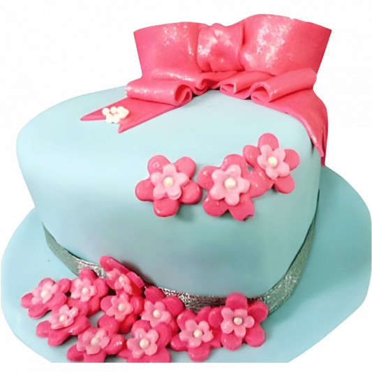 Lovey-Dovey Heart Cake online delivery in Noida, Delhi, NCR, Gurgaon