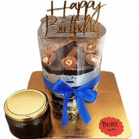 Ferrero Rocher Pull Me Up Cake online delivery in Noida, Delhi, NCR,
                    Gurgaon