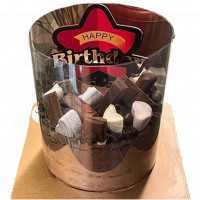 Dark Chocolate Pull Me Up Cake online delivery in Noida, Delhi, NCR,
                    Gurgaon