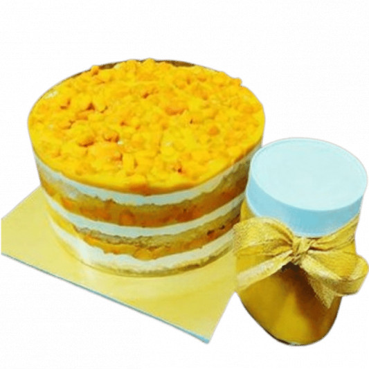 Mango Pull Me Up Cake online delivery in Noida, Delhi, NCR, Gurgaon