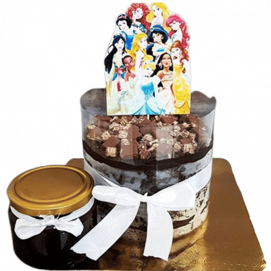 Pull Me Up Choco Photo Topper Cake online delivery in Noida, Delhi, NCR, Gurgaon