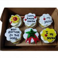 Raksha Bandhan Theme Cupcake online delivery in Noida, Delhi, NCR,
                    Gurgaon