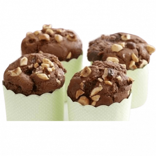 Chocolate and Nuts Muffin online delivery in Noida, Delhi, NCR, Gurgaon