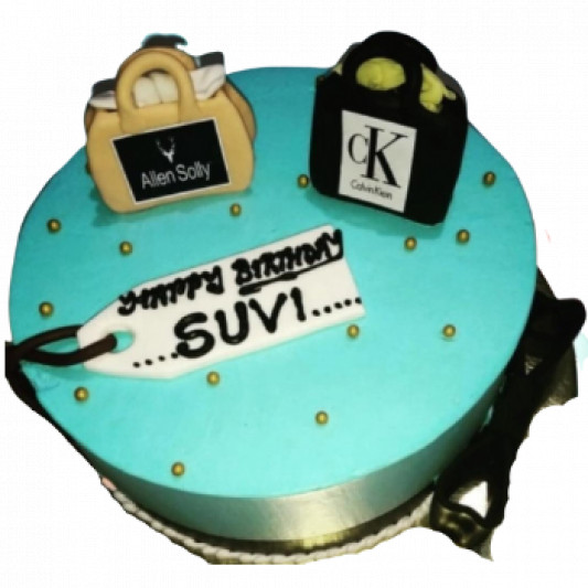 Cake for Shopping Lover online delivery in Noida, Delhi, NCR, Gurgaon