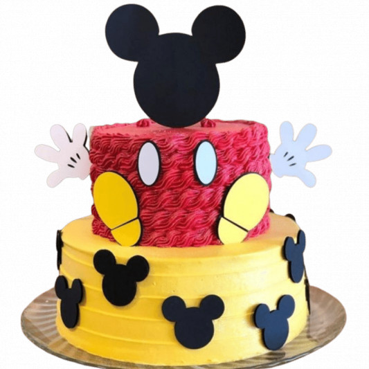 Mickey Mouse Tiered Cake online delivery in Noida, Delhi, NCR, Gurgaon