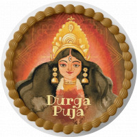 Maa Durga Photo Cake online delivery in Noida, Delhi, NCR,
                    Gurgaon