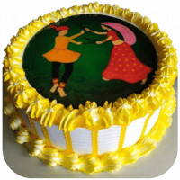 Dandiya Dance Theme Cake online delivery in Noida, Delhi, NCR,
                    Gurgaon
