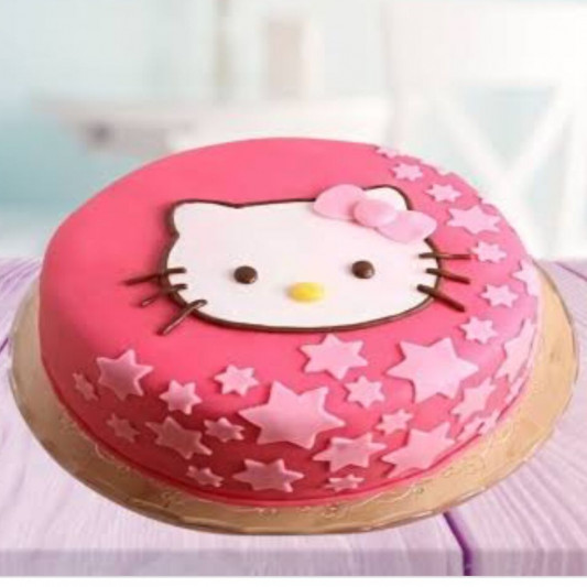 Hello Kitty Pink Cake online delivery in Noida, Delhi, NCR, Gurgaon