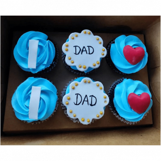 Cupcake for Dad online delivery in Noida, Delhi, NCR, Gurgaon