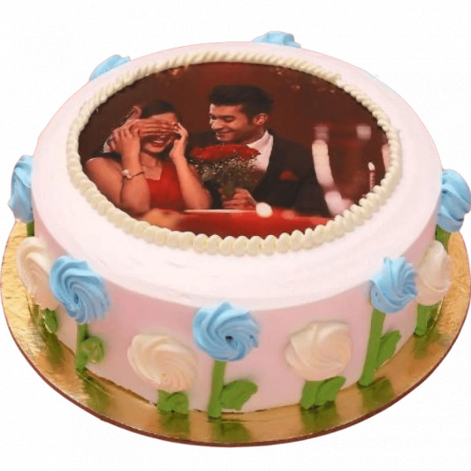 Affection Photo Chocolate Cake online delivery in Noida, Delhi, NCR, Gurgaon