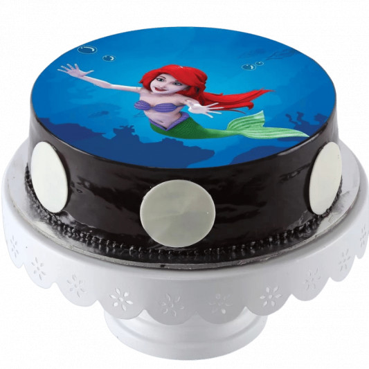 Ariel Chocolate Photo Cake online delivery in Noida, Delhi, NCR, Gurgaon