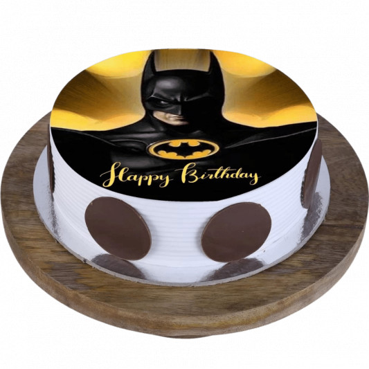 Batman Photo Cake online delivery in Noida, Delhi, NCR, Gurgaon