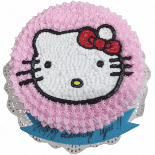 Hello Kitty Cream Cake online delivery in Noida, Delhi, NCR, Gurgaon