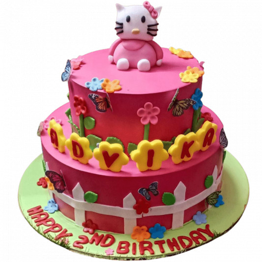 Hello Kitty Theme Birthday Cake online delivery in Noida, Delhi, NCR, Gurgaon