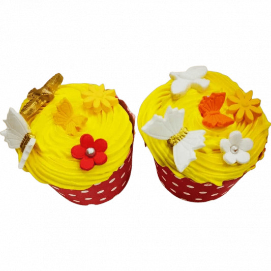 Mango Cupcake online delivery in Noida, Delhi, NCR, Gurgaon