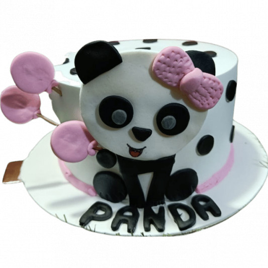 Designer Panda Cake online delivery in Noida, Delhi, NCR, Gurgaon