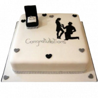Engagement Day Cake online delivery in Noida, Delhi, NCR,
                    Gurgaon