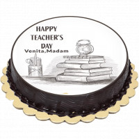 Poster Cake for Teacher's Day  online delivery in Noida, Delhi, NCR,
                    Gurgaon