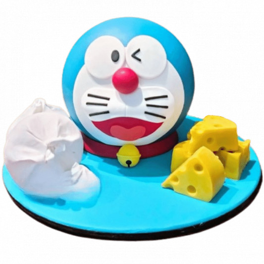 Doremon Pinata Cake online delivery in Noida, Delhi, NCR, Gurgaon